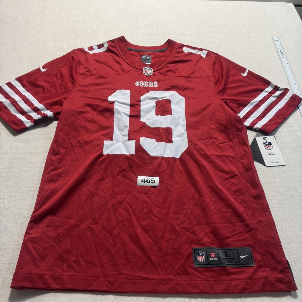 Nike Authentic NFL‎ On-Field Apparel Samuel Jersey Men's Sz L Red Brand New
